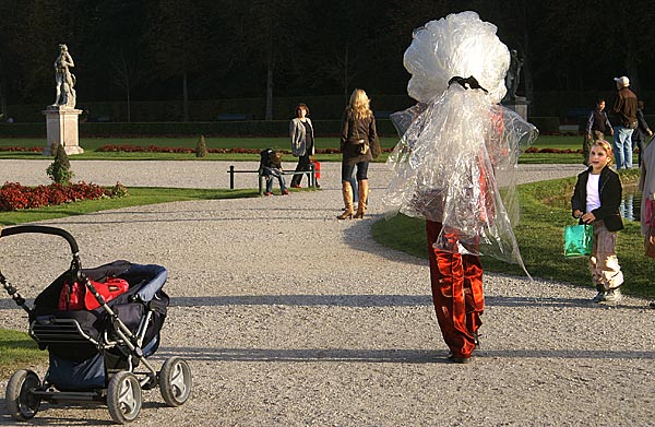 Foto Happening im Nymphenburger Park