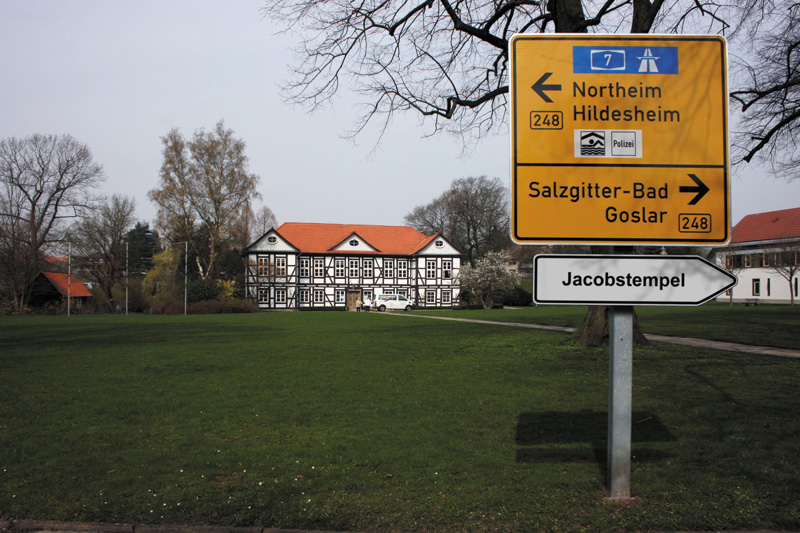 Zeichen "Jacobstempel" Jagdschloss